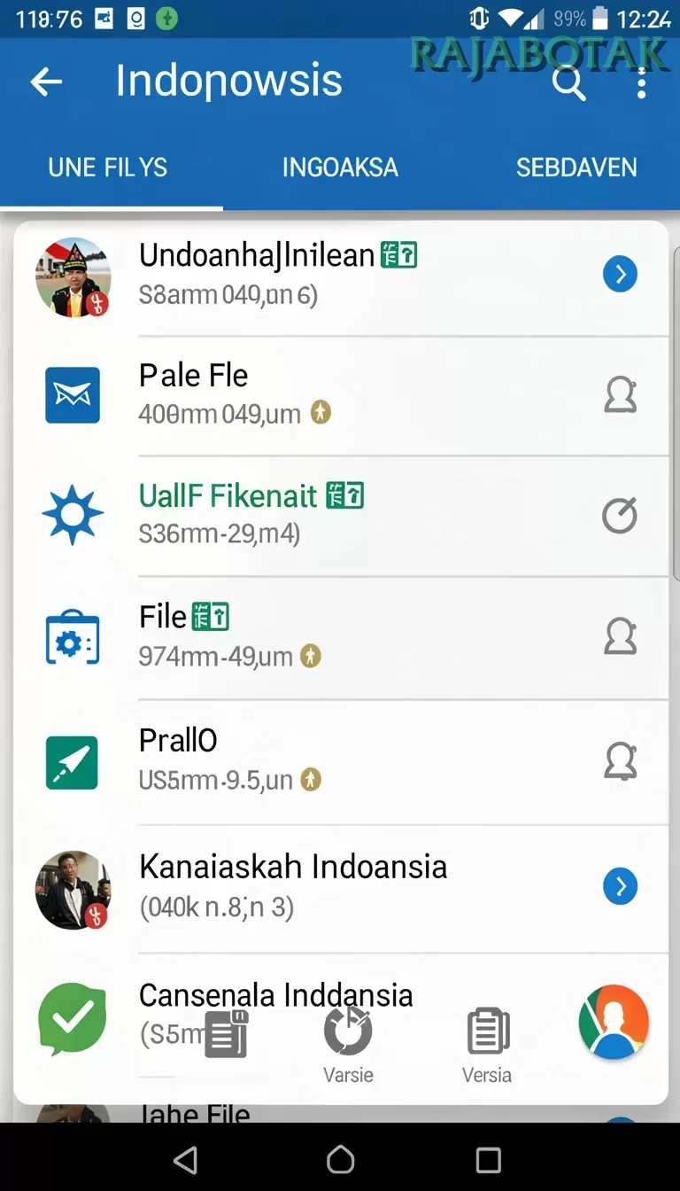 Cuplikan layar JAWABET88 — menu navigasi