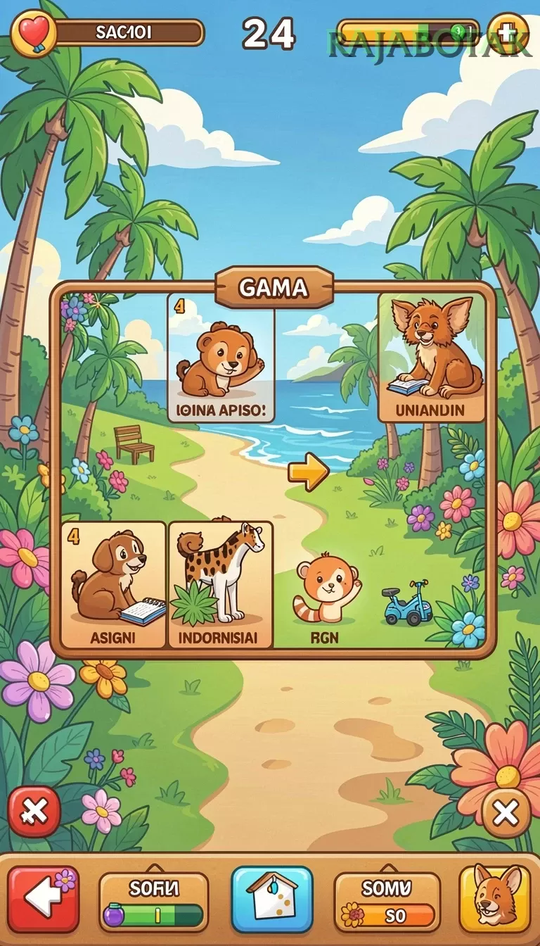 Cuplikan layar MUTASTOTO — aktivitas